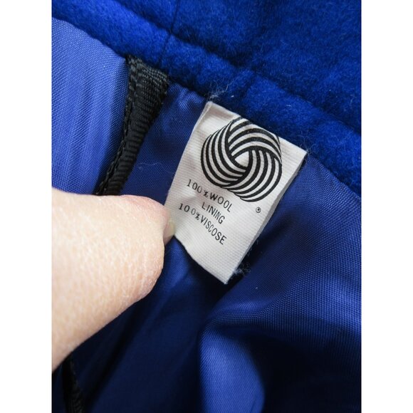 VINTAGE Geiger Skirt 38 Boiled Wool A-Line Midi Peasant Cottage US 6 - Picture 7 of 8